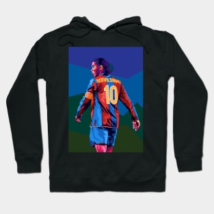 Ronaldinho Wpap Pop Art Hoodie